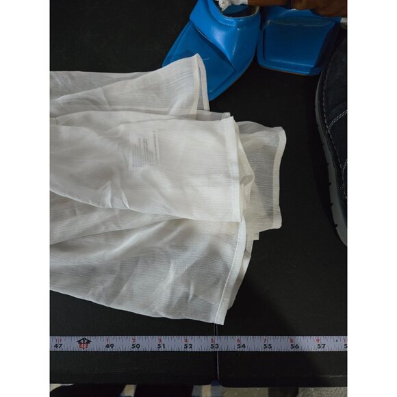 Xhilaration Floral Embroidered Duster Cardigan Size XL Long Sheer Boho Fairy - Picture 9 of 10